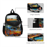Art School Bag Big Capacity Backpack Laptop 15 Inch Motivation