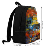 Art School Bag Big Capacity Backpack Laptop 15 Inch Motivation