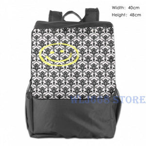 Funny Sherlock Wallpaper Shoulder Bag Men Gym Travel Backpack