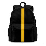 Wolves Football Club Stripe Wwfc School Bag Big Capacity Backpack Laptop 15 Inch