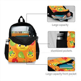 Tangy Pattern Backpack For Student School Laptop Travel Bag