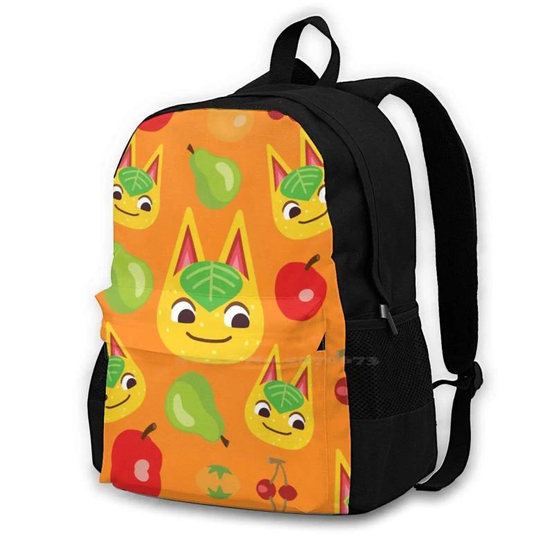 Tangy Pattern Backpack For Student School Laptop Travel Bag