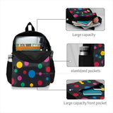 Yayoi Kusama Art Satchel Schoolbag Backpack