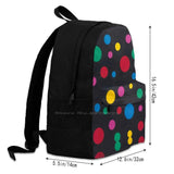 Yayoi Kusama Art Satchel Schoolbag Backpack