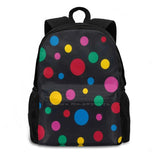 Yayoi Kusama Art Satchel Schoolbag Backpack