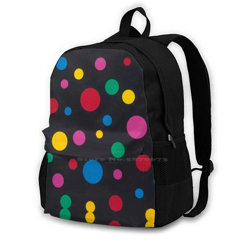 Yayoi Kusama Art Satchel Schoolbag Backpack