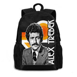 Alex Trebek - Jeopardy! Tribute Backpack - Retro 80s TV Rip