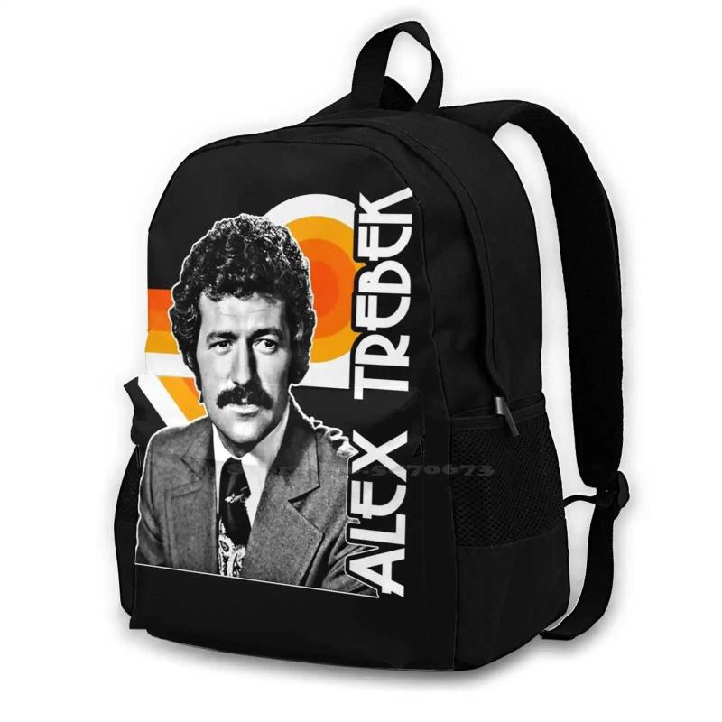 Alex Trebek - Jeopardy! Tribute Backpack - Retro 80s TV Rip
