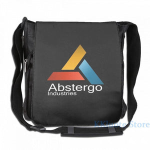 Abstergo Industries AC USB Charge Backpack School Travel Laptop Bag