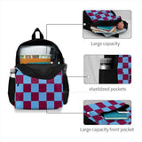 AVFC Villains Claret and Checkered Fan Flag Backpack