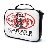 Shotokan Karate Symbol And Kanji USB Charge Backpack School Travel Bag