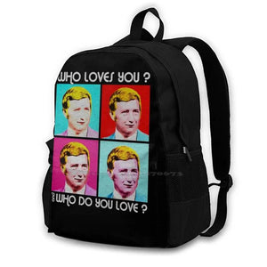 Richard Dawson Family Feud Vintage Backpack - School Laptop Travel Bag