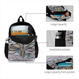 Piet Mondrian Blossoming Tree Laptop Travel School Bag