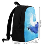 Splatter Cartoon Game Laptop Backpack
