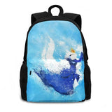 Splatter Cartoon Game Laptop Backpack