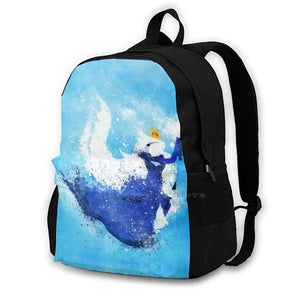 Splatter Cartoon Game Laptop Backpack