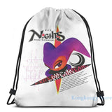 Funny Graphic print Nights Into Dreams USB Charge Backpack