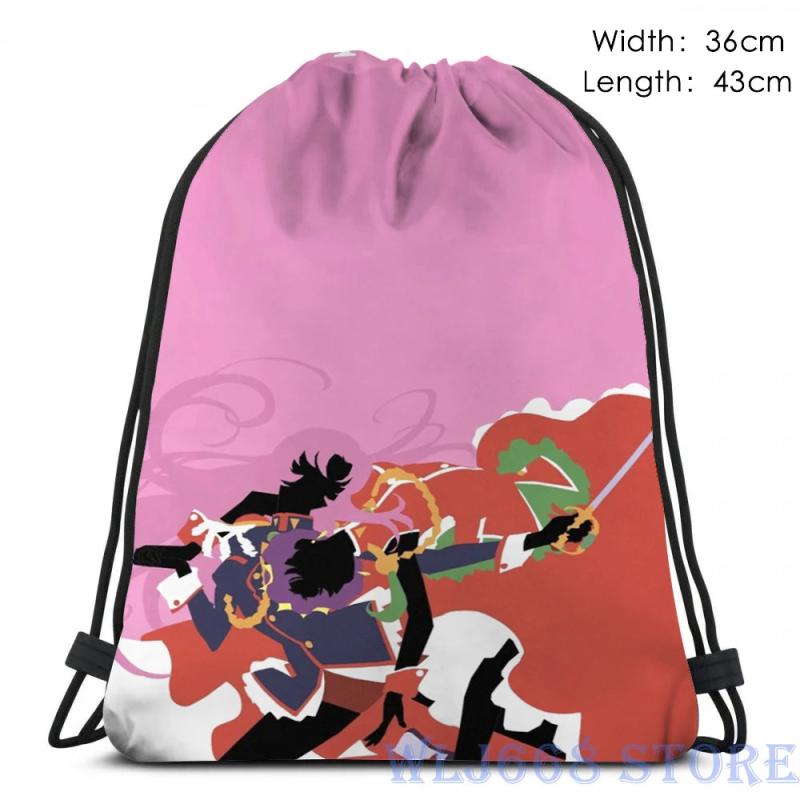 Funny Graphic Print Shoulder Bag Utena Single Shoulder Backpack Travel Gym Bag