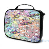 Funny Graphic print Battle Cats USB Charge Backpack Men Women Travel Laptop Bag