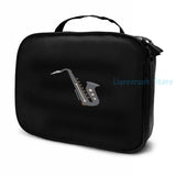 Saxophone Woodwind Aerophone Musicians Gift USB Charge Backpack