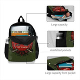 Vintage Canadian Hockey Stick Laptop Travel Bag