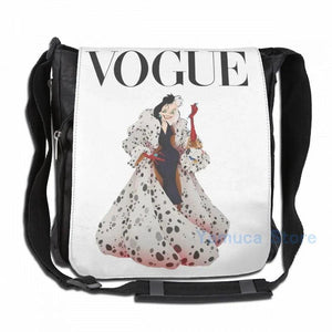 Graphic Print Cruella USB Charge Backpack Men Women Bag Travel Laptop Bag