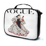 Graphic Print Cruella USB Charge Backpack Men Women Bag Travel Laptop Bag