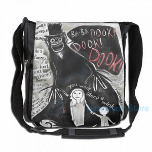 Funny Graphic The Babadook USB Charge Backpack Men Women Travel Laptop Bag