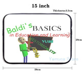 Funny Baldis Basics USB Charge Backpack School Travel Bag