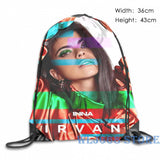 Funny Graphic Print Shoulder Bag Inna Exclusive T- Single Shoulder Backpack