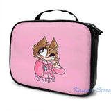Pastel Tord Eddsworld USB Charge Backpack School Travel Laptop Bag