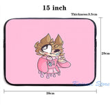 Pastel Tord Eddsworld USB Charge Backpack School Travel Laptop Bag