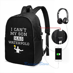 USB Charge Backpack Men Women School Travel Laptop Bag