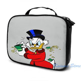 Scrooge McDuck USB Charge Backpack Funny Print School Bag