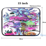 Deltarune Funny Graphic USB Charge Backpack School Travel Laptop Bag