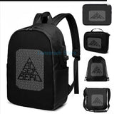 Graphic print All Songs - Canserbero USB Charge Backpack