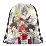 Idolish7 USB Charge Backpack for School Travel Laptop Bag