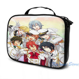 Idolish7 USB Charge Backpack for School Travel Laptop Bag