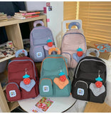 Japanese Casual Girl Backpack Women Large Capacity Travel Waterproof Laptop