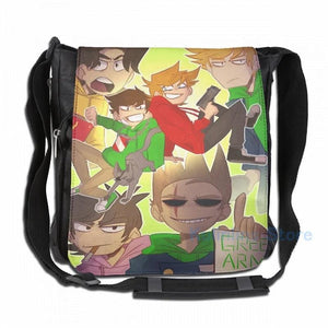 Funny Eddsworld Reverse!Au USB Charge Backpack Men Women Travel Laptop Bag