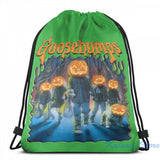 Funny Jack O Lantern Goosebumps 2 USB Charge Backpack School Travel Laptop Bag