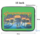 Funny Jack O Lantern Goosebumps 2 USB Charge Backpack School Travel Laptop Bag