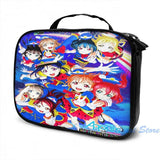 Happy Party Train Aqours USB Charge Backpack School Bag