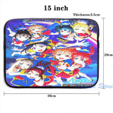 Happy Party Train Aqours USB Charge Backpack School Bag