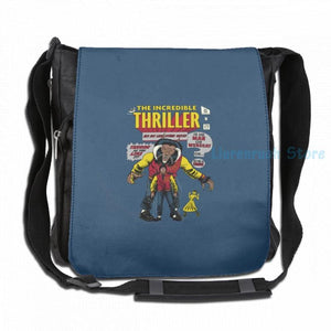 Incredible Thriller USB Charge Backpack Men Women School Travel Laptop Bag