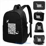 Hacker King - Neil Breen USB Backpack
