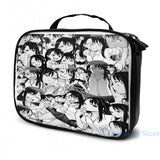 Nagatoro Graphic Print USB Charge Backpack School Travel Laptop Bag