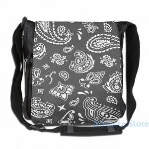 Funny Graphic Bandana Pattern USB Charge Backpack