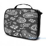 Funny Graphic Bandana Pattern USB Charge Backpack