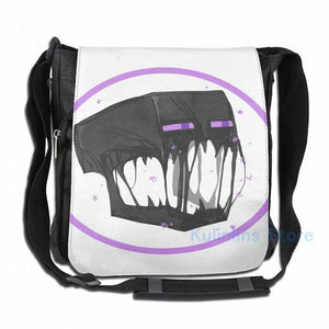 Enderman Sticker USB Charge Backpack - School & Travel Laptop Bag